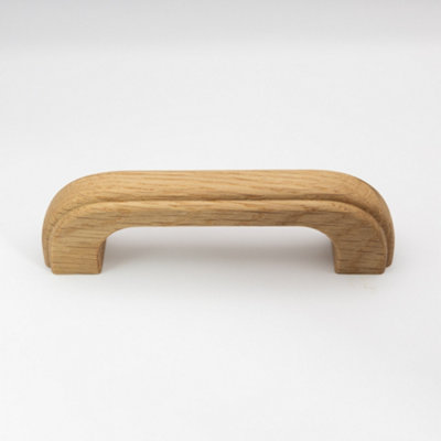 Cabinet Door Oak Handle and Drawer Pull 112mm
