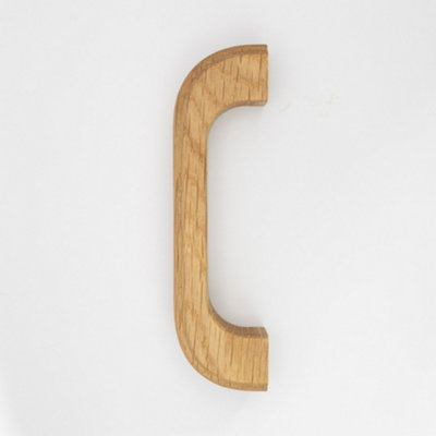 Cabinet Door Oak Handle and Drawer Pull 112mm