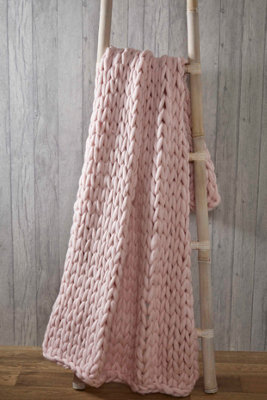 Cable Knit Throw (120x150) by Rapport