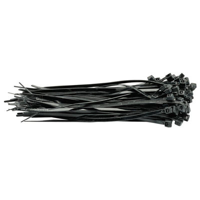 Cable Ties, 3.6 x 150mm, Black (Pack of 100) (70391)