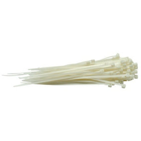 Cable Ties, 3.6 x 150mm, White (Pack of 100) (70392)