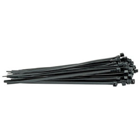 Cable Ties, 4.8 x 200mm, Black (Pack of 100) (70393)
