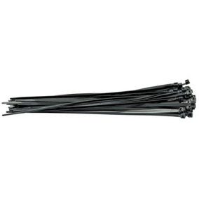 Cable Ties, 4.8 x 300mm, Black (Pack of 100) (70397)