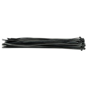 Cable Ties, 4.8 x 400mm, Black (Pack of 100) (70400)