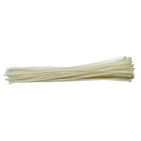 Cable Ties, 4.8 x 400mm, White (Pack of 100) (70401)