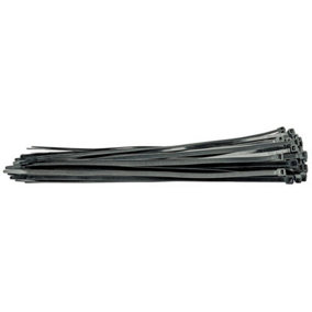 Cable Ties, 7.6 x 400mm, Black (Pack of 100) (70403)