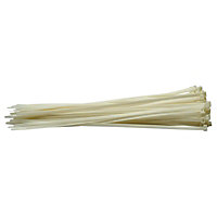 Cable Ties, 8.8 x 500mm, White (Pack of 100) (70410)