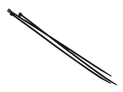 Cable Ties Black 4.8 X 250Mm (Pack 100)