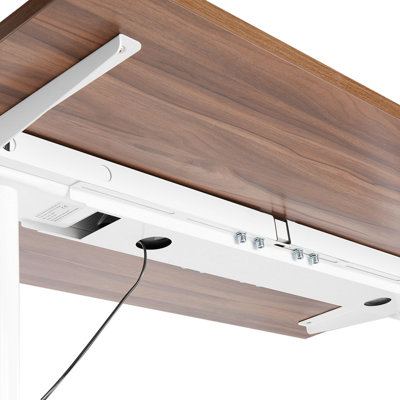Cable Tray for Electric Adjustable Desk White TRACIE