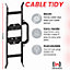 Cable Wire Tidy H Frame Extension Power Lead Reel Lawnmower cable Storage  Pack of 1