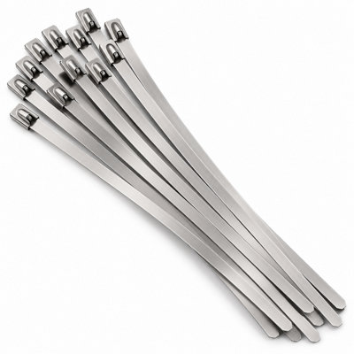 CableShield 304 Stainless Steel Ball Lock Cable Ties 150mm 4.6mm 100 Pack