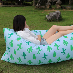 Cactus Outdoor Camping Foldable Portable Lazy Inflatable Sofa