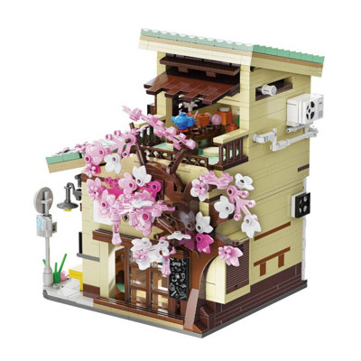CaDa Kitty's Japanese Grocery Store Brick Model Kit