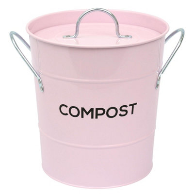 Caddy Company - Compost Pail - Pale/Light Pink