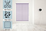 Caecus Blinds Made To Measure Straight Edge Daylight Roller Blind Lavender 210cm