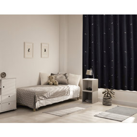 Caecus Blinds Travel Pop Up Moon and Stars Blackout Blind 130cmx200cm