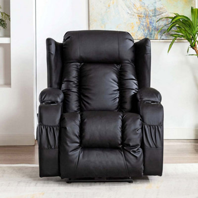 Caesar electric leather auto recliner sale