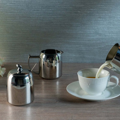 Café Olé Universal 9000 Large Stainless Steel Milk Jug 1420ml, Barista ...