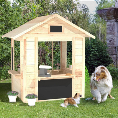 Cafe Shop Playhouse Market Stall Play Shop Outdoor Indoor Playhouse for Imaginative Play