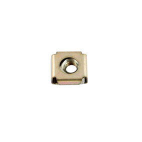 Cage Nut  10.0mm x 1.6mm Panel Pk 100 Connect 32716