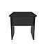Cairo Stool in Smooth Black (Ready Assembled)