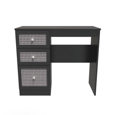 Cairo Vanity in Smooth Black (Ready Assembled)