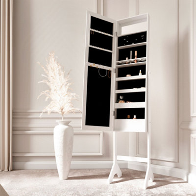 Freestanding on sale mirror cabinet