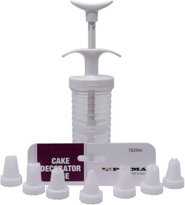 Cake Decorating Icing Piping  8 Nozzles Set Cream Syringe Tube Tip Tool Baking