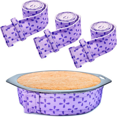  Wilton Bake-Even Cake Pan Strips - Use Cake Strips on