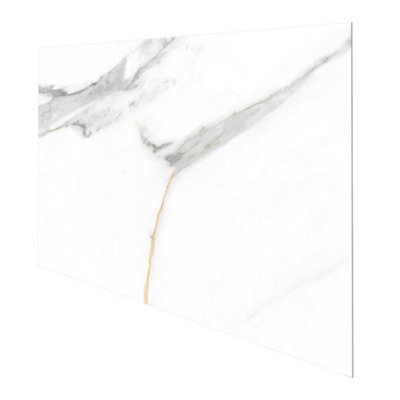 Calcatta White  VILO SPC Wall Panel Pack of 4 1200mm x 600mm per tile 2.88m2 total coverage