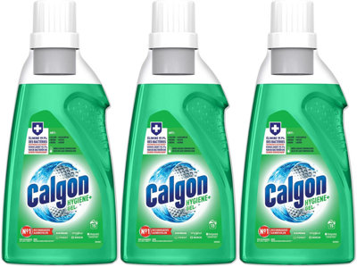 Calgon Antibacterial Gel Washing Machine Softener 750 ml - Pack of 3