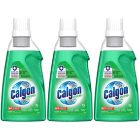 Calgon Antibacterial Gel Washing Machine Softener 750 ml - Pack of 3