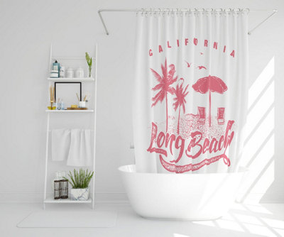 Cali Long Beach (Shower Curtain) / Default Title Price Comparisons | Compare The Build