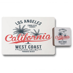 Cali West Coast (Placemat & Coaster Set) / Default Title