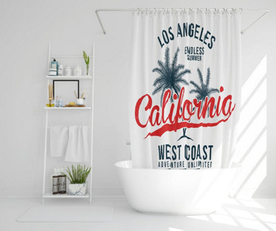Cali West Coast (Shower Curtain) / Default Title Price Comparisons | Compare The Build