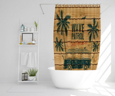 California Wave Patrol (Shower Curtain) / Default Title Price Comparisons | Compare The Build