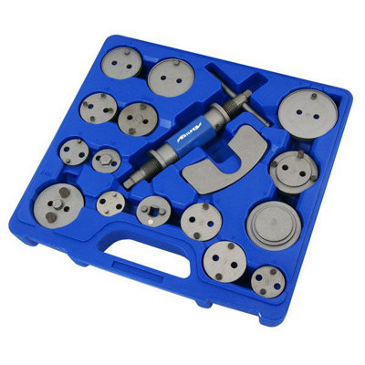 22PCS Universal Auto Disc Brake Pad Caliper Regulator Rewind Wind Back Tool Kit Brake Pump - View #12