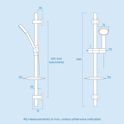 Calla Round 3 Dial 2 Way Bathroom Concealed Thermostatic Shower Mixer Valve Tap - 7