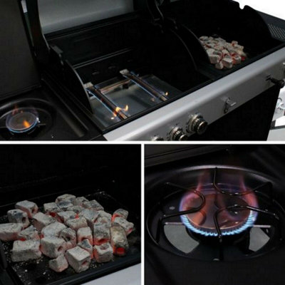 Callow Large Dual Fuel BBQ Grill - 5