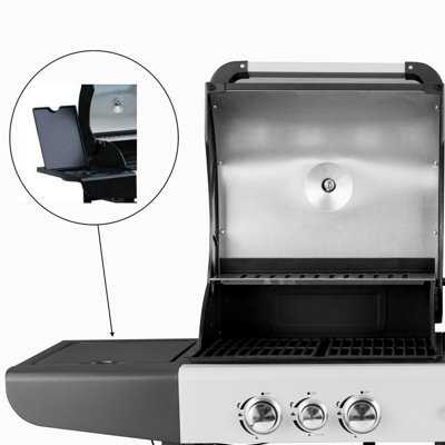 Callow Large Dual Fuel BBQ Grill - 6