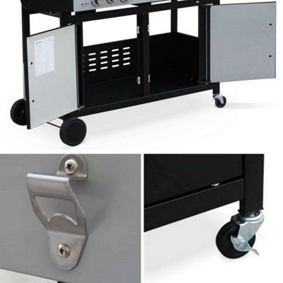 Callow Large Dual Fuel BBQ Grill - 7