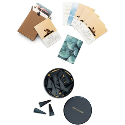 Buy Calm Club Yoga Cards & Sandalwood Incense Cones | DIY at B&Q