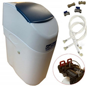 Calmag Calsoft Compact Water Softener Metered Unit 465mm + 15mm Installation Kit