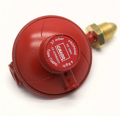 CALOR Propane Gas Screw-on Regulator (4kg/h)
