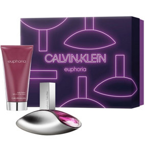Calvin Klein 100ml EDP for Women Spray Body Lotion Gift Set