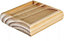 Cambridge Flat Cap Clear Pine to fit 82mm Newel Post (W) 102mm x (L) 102mm x (H)27mm