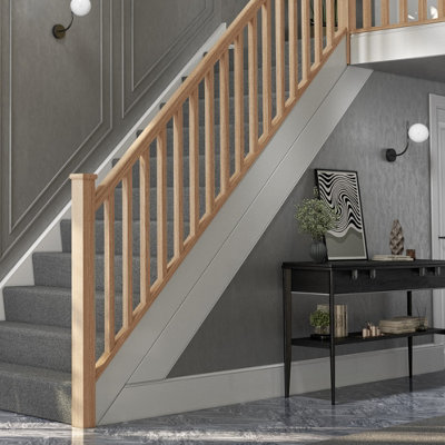 Cambridge Oak Newel Post Cladding 1500mm