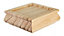Cambridge Pyramid Newel Post Cap Clear Pine to fit 90mm Post (W) 120mm x (L) 120mm x (H) 50mm