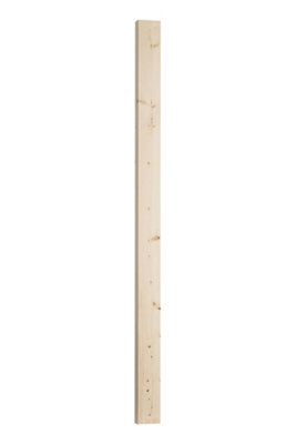 Cambridge Square Half Newel Post (H) 1500mm (W) 90mm (D) 43mm