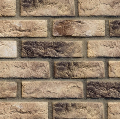 Cambridge Weathered Brick Slips - 9.0 m2 - 10 boxes - MyDecorativeStone